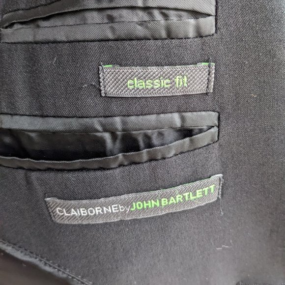 Men's 44R Sport Coat - Claiborne by John Bartlett - Picture 7 of 8